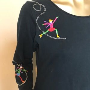 Black maxi dress size M Michael Simon Lite New